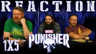 The Punisher 1x5 REACTION!! 'Gunner'