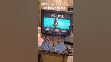 CRT blanking