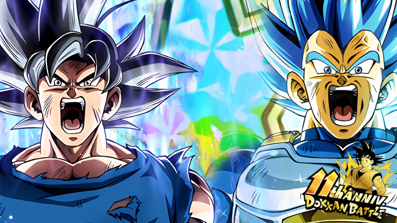 MOSTRUOSO E IMMORTALE! 100% LR MUI GOKU + VEGETA SSBE SHOWCASE LINK LVL 10! DBZ: Dokkan Battle