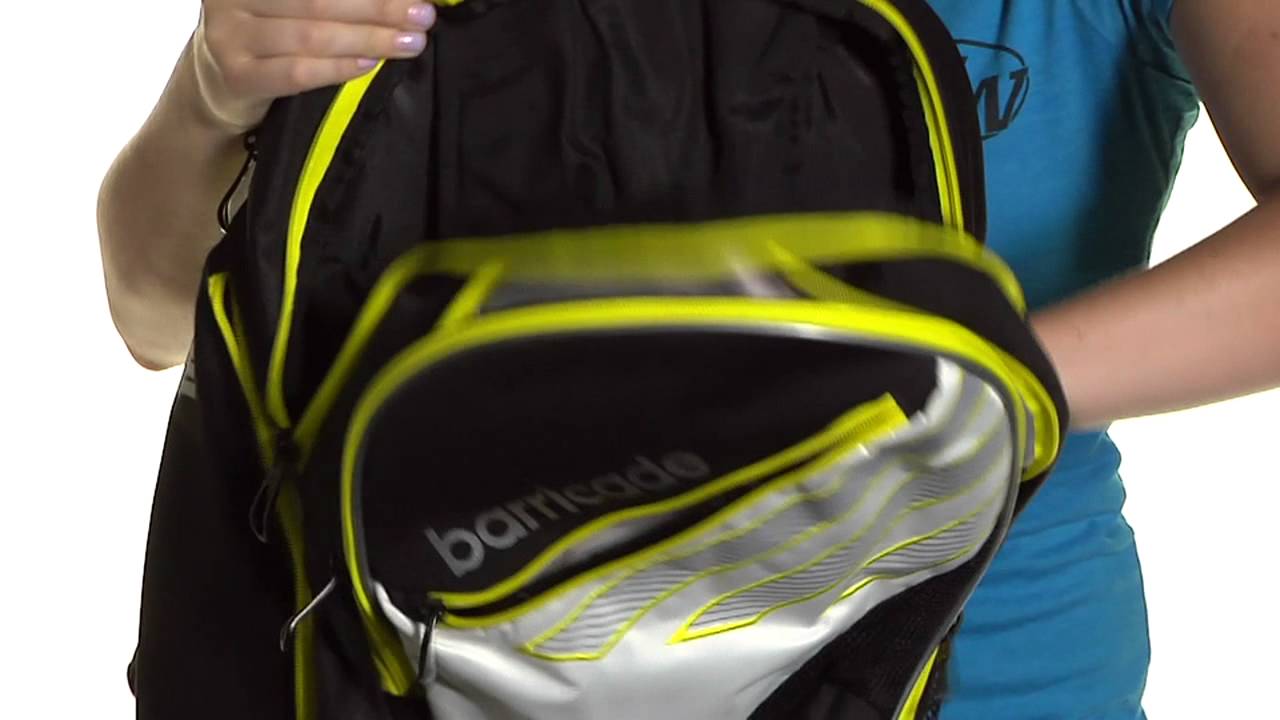 adidas Barricade 3 Tour Backpack - YouTube