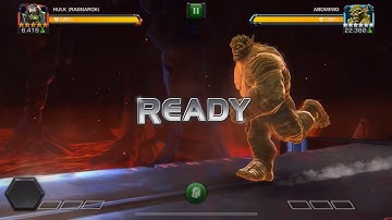 MCOC HULK RAGNAROK beat ABOMINIO uncollected