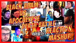 BLACK ADAM VS APOCALYPSE: DEATH BATTLE - REACTION MASHUP - [ACTION REACTION]