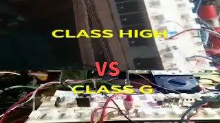 CLASS G VS CLASS H