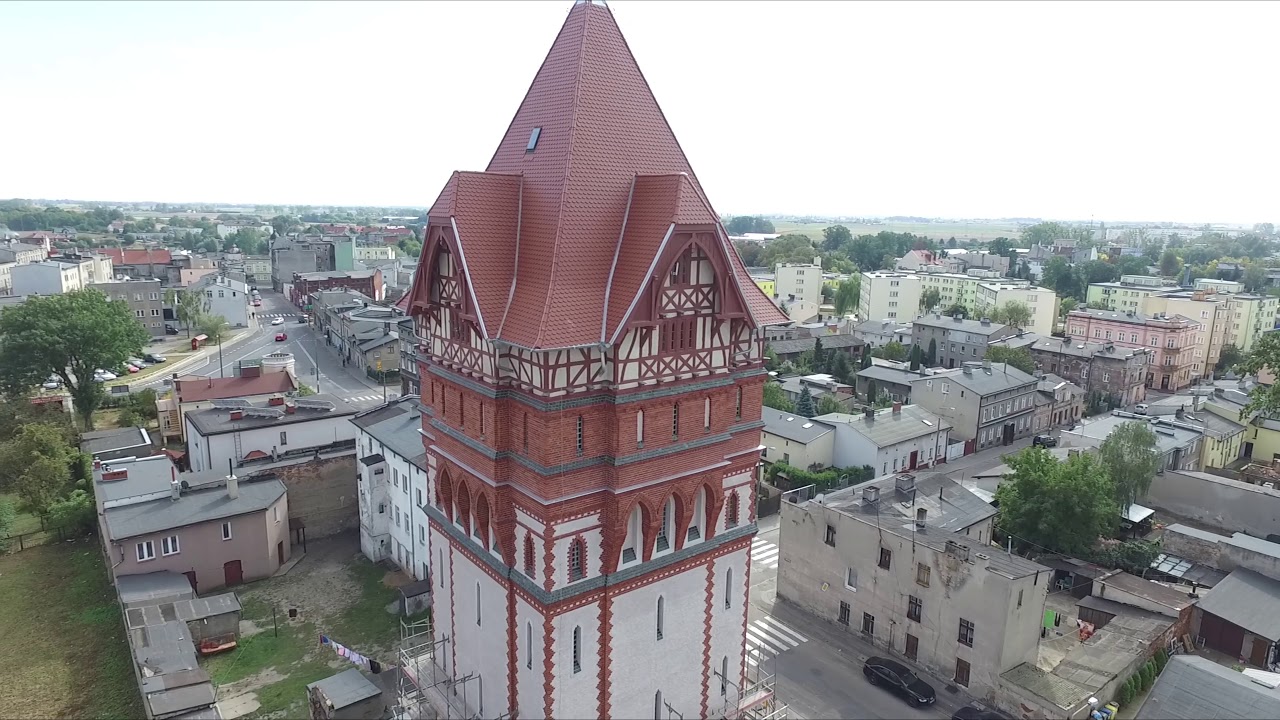 Lot nad miastem Chełmża 2018