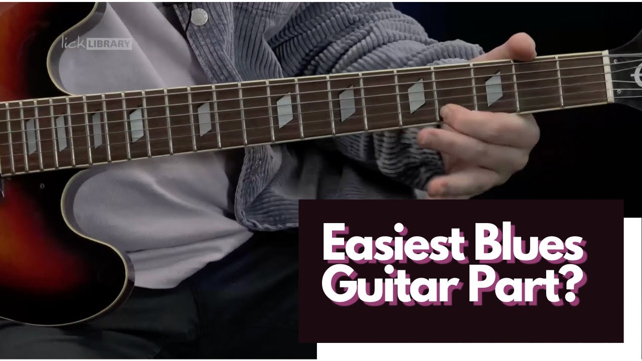 My Favourite ‘Easiest’ Blues Guitar Part – Mitch Laddie