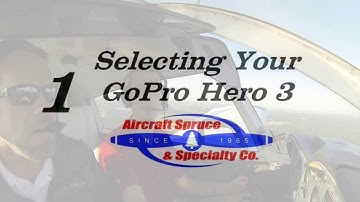 GoPro Hero 3 - Getting Setup In Your Aircraft Quick Review