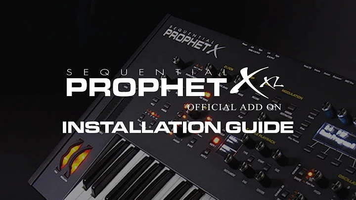 Official Prophet X and XL Add On Installation Guide