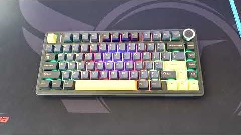 Epomaker x AULA F75 Mechanical Keyboard - Unboxing & Review