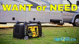 RV Beginners  Do You 'Need' a Generator?