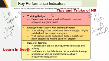 Employee Training-Key Performance Indicators- Performance Appraisals & HR - TheQLGConsultants