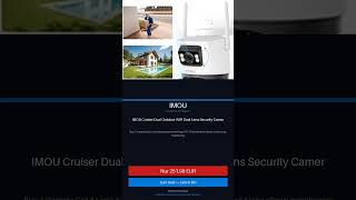 IMOU Cruiser Dual Outdoor WiFi Dual Lens Security Camera Veh Kamera kaufen 2026 | #Shorts