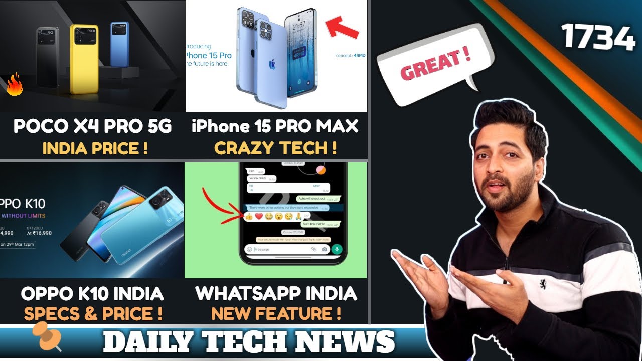 POCO X4 Pro India Price😍,OPPO K10 Specs & Price😒,WiFi India Good News,Xiaomi Crazy Profit,Nothing