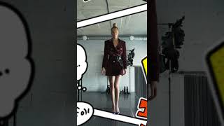 What does a Catwalk look like in a Manga | #shorts