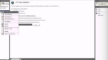 FTP User Isolation [Windows Server 2008 R2] by Nicholas Lee Fagan