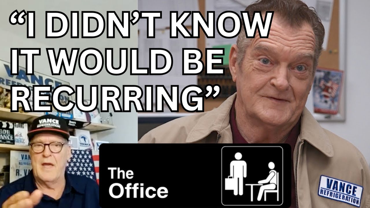 Robert R. Shafer (Bob Vance) remembers his audition (DunkleVision)