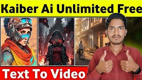 Kaiber Ai से वीडियो कैसे बनाएं | Kaiber Ai Free Me Kaise Use Kare | Kaiber Ai Tutorial