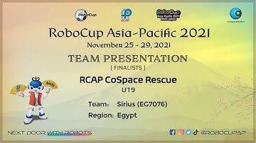 R21.4.27 - EG7076 - Finalist Presentation - RCAP CoSpace Rescue U19 - RCAP2021 Aichi