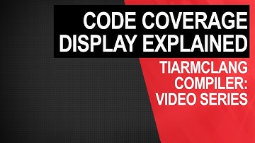 tiarmclang compiler: code coverage display explained