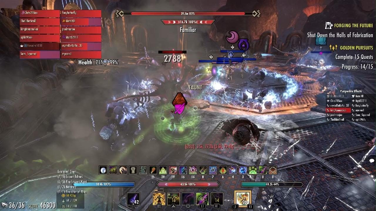 ESO vHoF First Boss (Negatrix, Positrox)