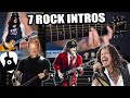 Aprende 7 grandes INTROS de ROCK en guitarra acústica (de fácil a difícil)