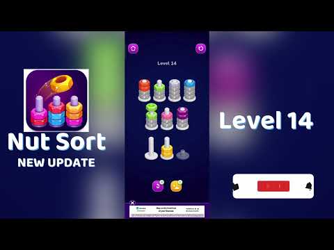 Nut Sort Level 14 preview