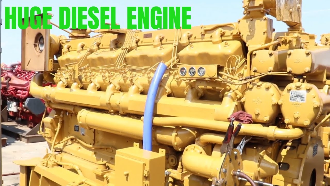 Caterpillar D399 - YouTube