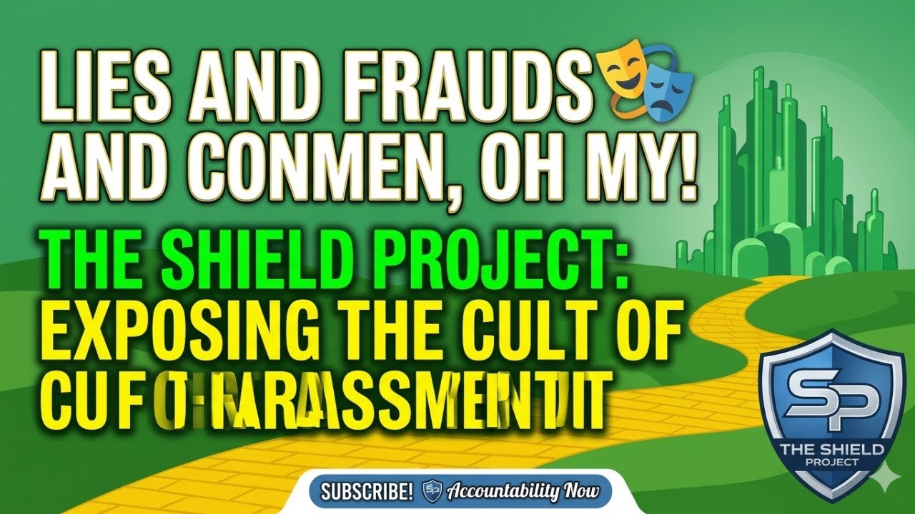 Lies and Frauds and Conmen, Oh My! 🐢🎭 | The Shield Project: Exposing ...