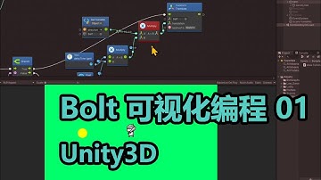 可视化编程Bolt 01 | Unity3d
