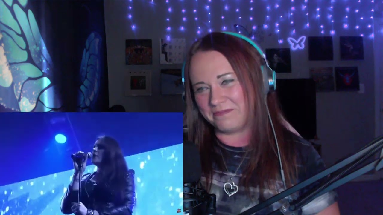 Nightwish w/Marko "While your lips are still Red" Wembley 2015 first time reaction