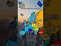 Inflation in European Countries #europe #map #mapping #maps #history #geography