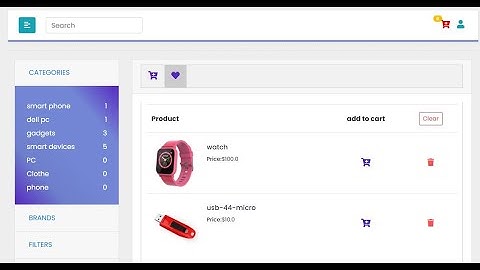 Spring Boot Web Application : adding WISHLIST
