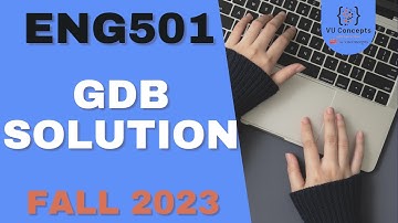 ENG501 GDB Solution 2023