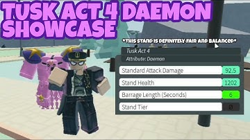 [Stand Upright: Rebooted] Tusk Act 4 Daemon Showcase