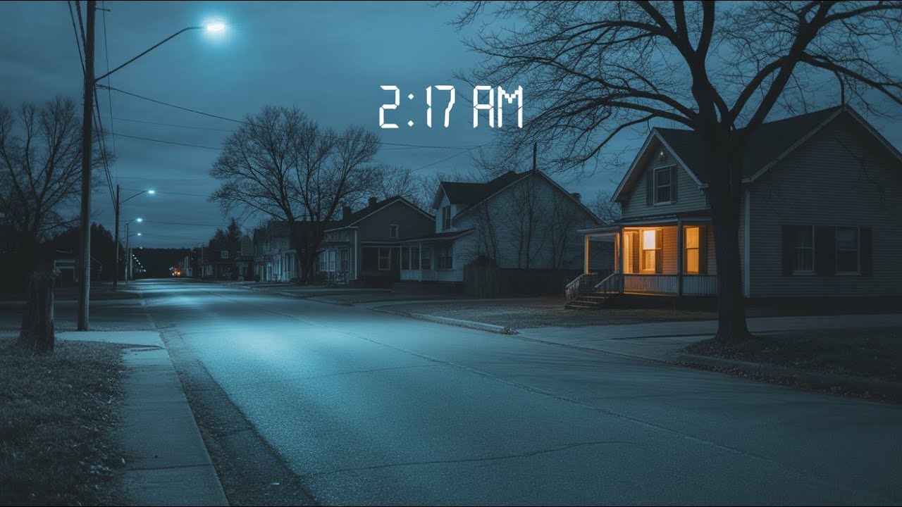 Город, который затихает ночью