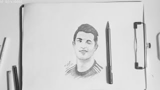 رسم كرستيانو رونالدو /Cristiano Ronaldo