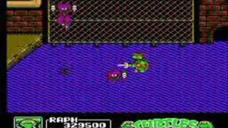 TMNT 3 The Manhattan Project *NES* Stage 5 Part 1 of 2