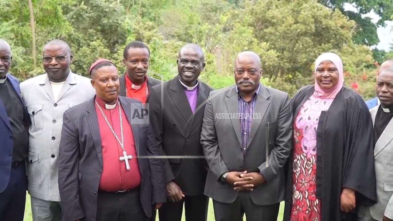 Former Congolese president Joseph Kabila appears in Goma for the first time since arriving last mont