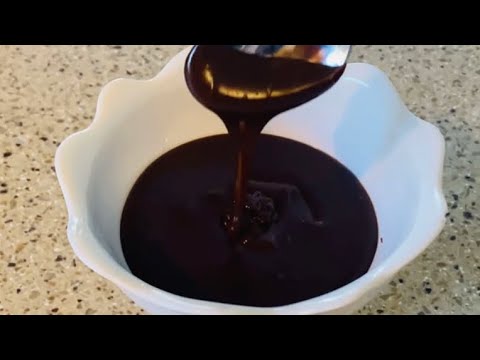 Шоколадная глазурь 🍫 - YouTube