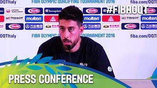 Mexico v Greece - Press Conference -2016 FIBA Olympic Qualifying Tournament