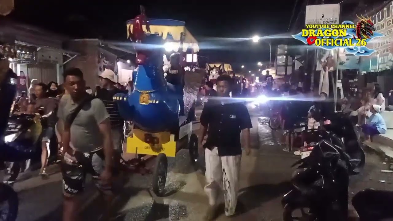 Pawai obor prigandani Gegesik wetan