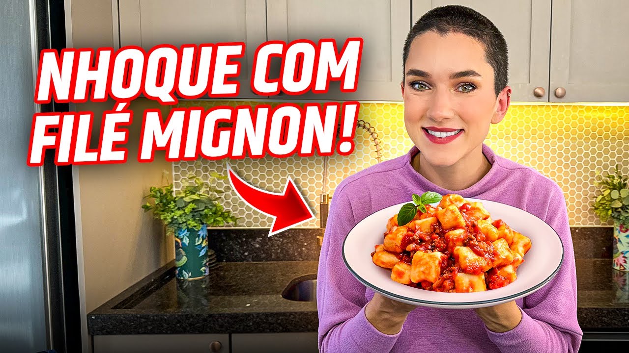 TENTEI FAZER NHOQUE E DEU TUDO ERRADO! 😅