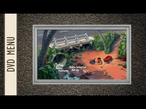 Lilo Stitch 2002 DVD Menu