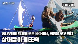 상어 80%가 사라진 마다가스카르 해역. '베조족'은 오늘도 ⛵통나무배로 망망대해를 누빈다 | '모잠비크 해협의 상어잡이 베조족 ’ (KBS 20111001 방송)