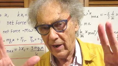 Solution (2/3) Problem #17  College Physics - Simple Harmonic Motion