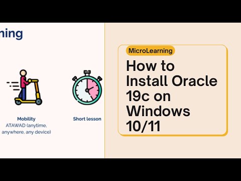 How to Install Oracle 19c and SQL Developer in Windows 11