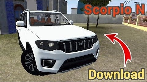 How to download Scorpio N mod in bus simulator indonesia || New mod for bussid || Kese download kare