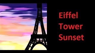 Black Ops 2 Eiffel Tower Sunset Emblem Tutorial * KnLEmblems