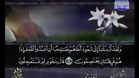 سورة النمل من الآية 45 الى الآية  63