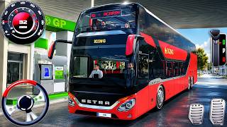 Bus Simulator : Ultimate #24 - Coach Bus SETRA Indian Road Driving - Android GamePlay screenshot 2