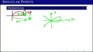 #MTH403 Lecture 29 Part 3 || Singular points (more description) || Virtual University